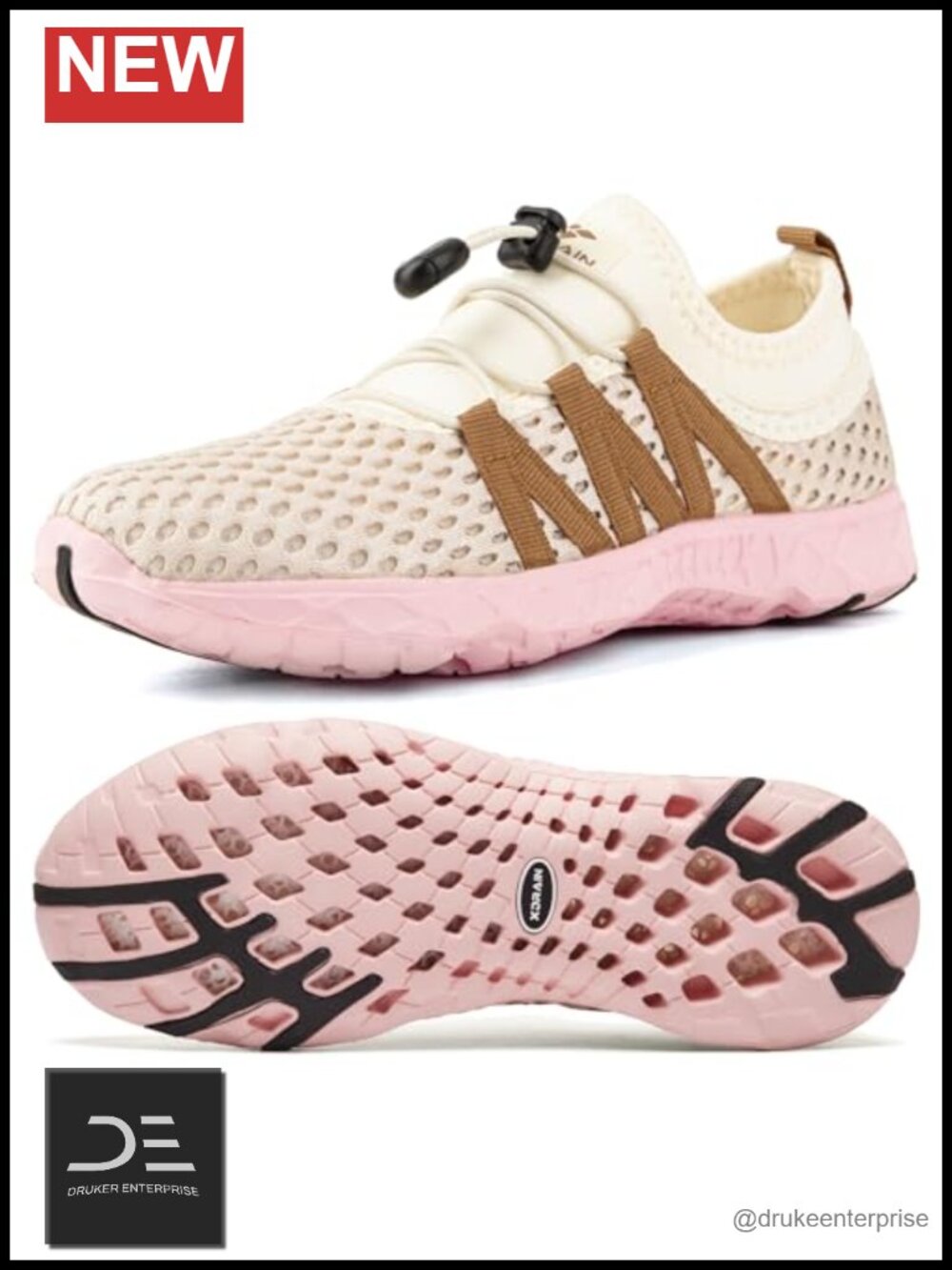 Mesh Slip On Water Shoes with Drainage Holes